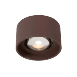 Plafoniere Da Esterno-Selezionato da Mazzolaluce Plafoniera da esterno marrone rotonda led 2700k ip54