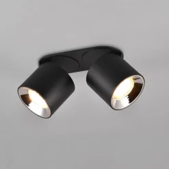 Plafoniere Moderne-Selezionato da Mazzolaluce Plafoniera da incasso o plafone con faretti orientabili
