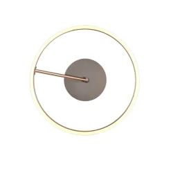 Plafoniere Moderne-Selezionato da Mazzolaluce Plafoniera da soffitto circolare moderna led dimmerabile 2300k 3000k 4000k