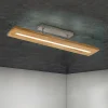 Plafoniere Moderne-Selezionato da Mazzolaluce Plafoniera da soffitto moderna di legno led 27w 3000k per cucina