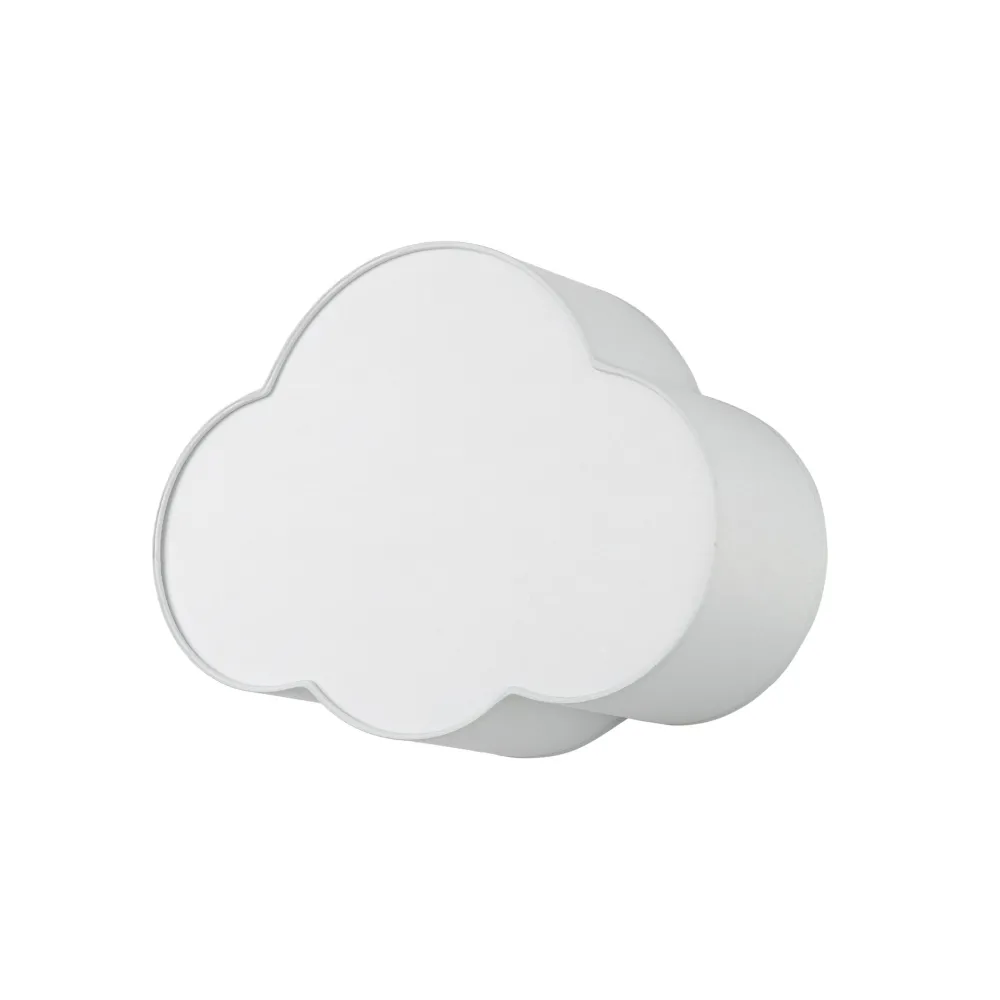 Plafoniere Moderne-Selezionato da Mazzolaluce Plafoniera da soffitto nuvola di tessuto grigio 43 cm per camerette moderne