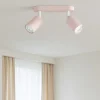 Plafoniere Moderne-Selezionato da Mazzolaluce Plafoniera da soffitto parete 2 luci orientabili