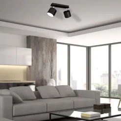 Plafoniere Moderne-Selezionato da Mazzolaluce Plafoniera da soffitto per cucina con faretti fp