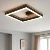 Plafoniere Moderne-Selezionato da Mazzolaluce Plafoniera da soffitto per cucina in legno led 3000k