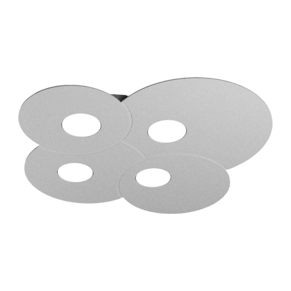 Plafoniere Moderne-Top Light Plafoniera da soffitto per cucina moderna grigio toplight cloud