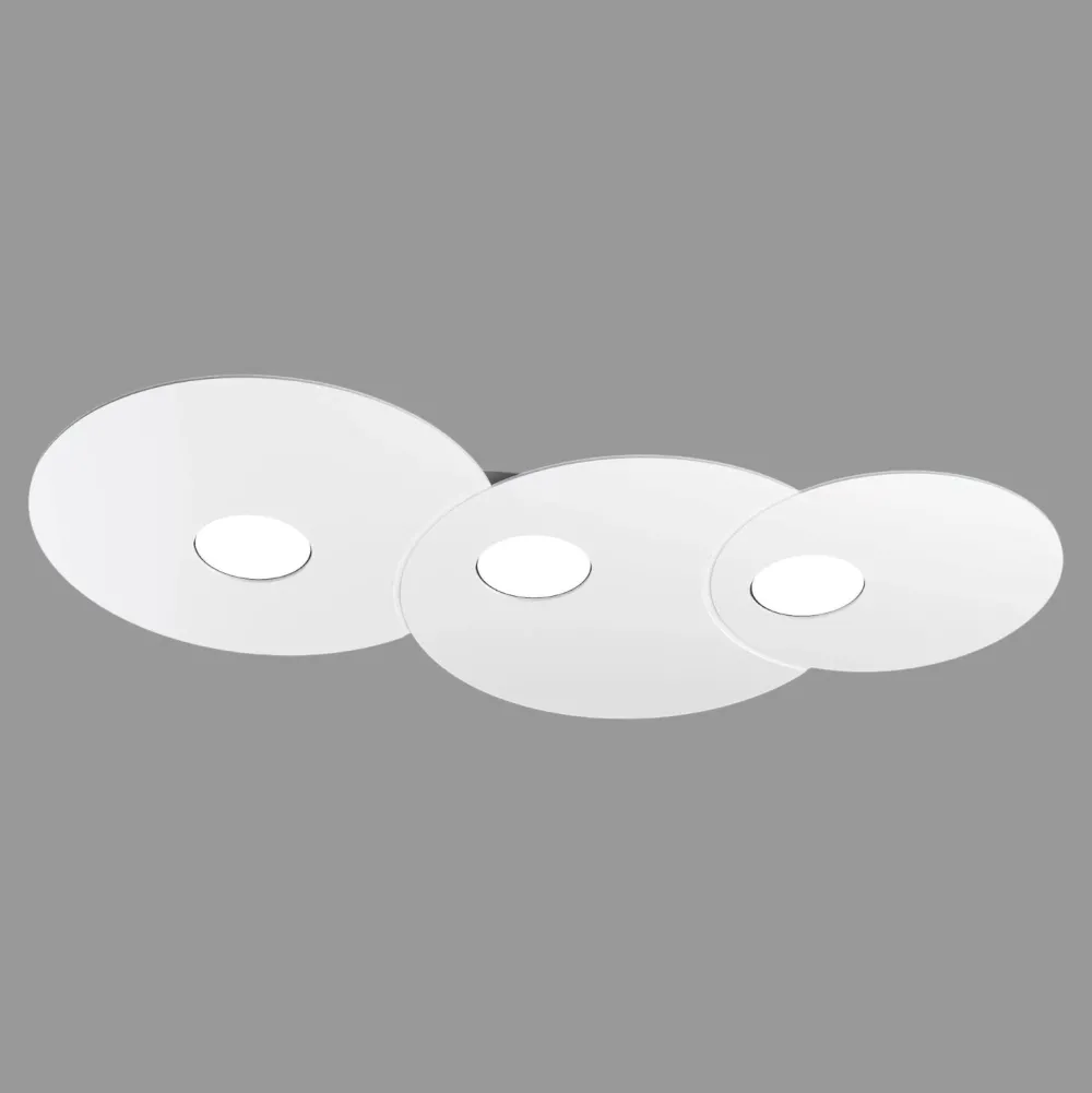 Plafoniere Moderne-Top Light Plafoniera design bianca da cucina moderna toplight cloud