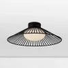 Plafoniere Moderne-Selezionato da Mazzolaluce Plafoniera design cappello nero per cucina moderna