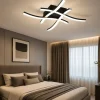 Plafoniere Moderne-Selezionato da Mazzolaluce Plafoniera design ed 20w 3000k moderna nera