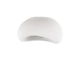 Plafoniere Moderne-Selezionato da Mazzolaluce Plafoniera design japandi bianca 60cm stile wabi sabi