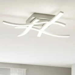 Plafoniere Moderne-Selezionato da Mazzolaluce Plafoniera design led 20w bianca 4000k moderna