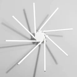 Plafoniere Moderne-Vivida International Plafoniera design led 30w 3000k vivida shang moderna bianca