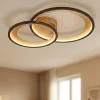 Plafoniere Moderne-Selezionato da Mazzolaluce Plafoniera design moderna caffe antracite led dimmerabile