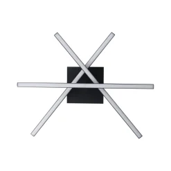Plafoniere Moderne-Eglo Plafoniera design moderna nera 13w 3000k lasana