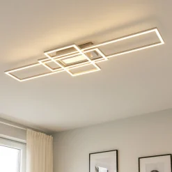 Plafoniere Moderne-Selezionato da Mazzolaluce Plafoniera design moderno led da 3000k a 6500k dimmerabile con telecomando