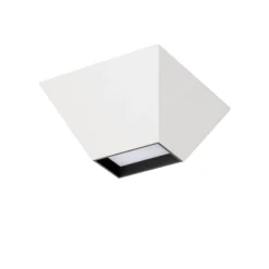 Plafoniere Moderne-Selezionato da Mazzolaluce Plafoniera design sagomata bianca led 3000k