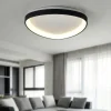 Plafoniere Moderne-Selezionato da Mazzolaluce Plafoniera design triangolare nera led 62w 2700k-5000k con telecomando