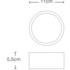 Plafoniere Moderne-Selezionato da Mazzolaluce Plafoniera di gesso cilindrica cornice oro moderna gx53