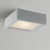 Plafoniere Moderne-Selezionato da Mazzolaluce Plafoniera di gesso per cucina moderna diffusore in vetro