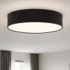 Plafoniere Moderne-Selezionato da Mazzolaluce Plafoniera di tessuto 45 cm cilindro da soffitto per camera da letto