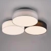 Plafoniere Moderne-Selezionato da Mazzolaluce Plafoniera di tessuto multicolor moderna led 38w 3000k