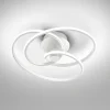 Plafoniere Moderne-Gea Luce Plafoniera diva bianca design moderna led 42w 3000k
