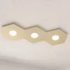 Plafoniere Moderne-Top Light Plafoniera esagonale sabbia hexagon