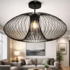 Plafoniere Moderne-Fabas Luce Plafoniera fassa nera design moderna
