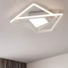Plafoniere Moderne-Ondaluce Plafoniera galaxy md silver led 67w 3000k