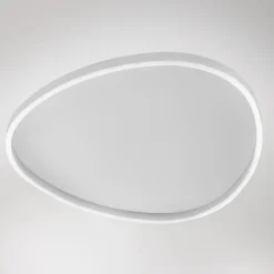 Plafoniere Moderne-Gea Luce Plafoniera ecaris bianca led 3000k 4000k per cucina