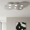 Plafoniere Moderne-Top Light Plafoniera grigio design toplight cloud