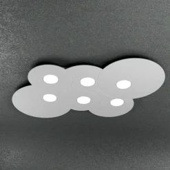 Plafoniere Moderne-Top Light Plafoniera grigio design toplight cloud