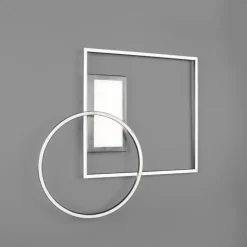 Plafoniere Moderne-Selezionato da Mazzolaluce Plafoniera grigio led 33w tricolor con telecomando