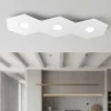 Plafoniere Moderne-Top Light Plafoniera hexagon toplight bianco design esagoni