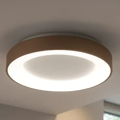 Plafoniere Moderne-Vivida International Plafoniera inner-r 60 sabbia led 50w 3000k 4000k dimmerabile vivida