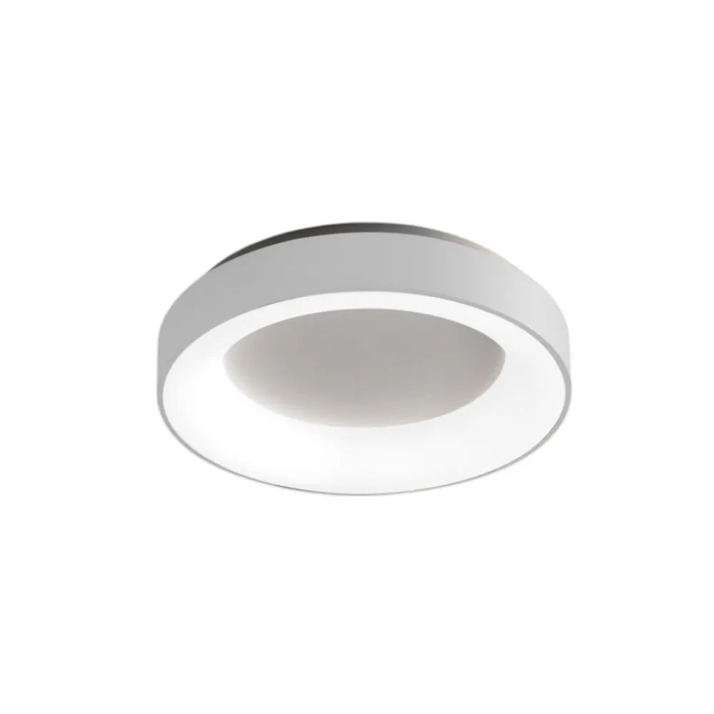 Plafoniere Moderne-Vivida International Plafoniera inner-r vivida 48 bianca 40w 3000k 4000k dimmerabile