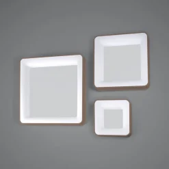 Plafoniere Moderne-Vivida International Plafoniera inner-s 40 sabbia 32w 3000k 4000k dimmerabile vivida