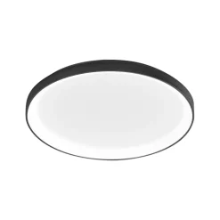 Plafoniere Moderne-Gea Luce Plafoniera krizia pg nera led 50w 3000k design