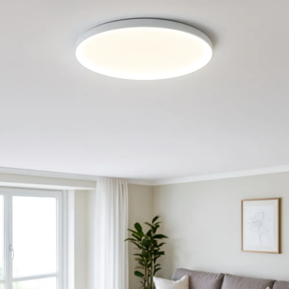Plafoniere Moderne-Gea Luce Plafoniera krizia px led 80w 4000k bianca moderna
