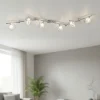 Plafoniere Moderne-Top Light Plafoniera lampada da soffitto con faretti di vetro rubik
