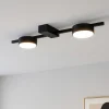 Plafoniere Moderne-Selezionato da Mazzolaluce Plafoniera lampada nera da soffitto design minimale