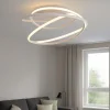 Plafoniere Moderne-Selezionato da Mazzolaluce Plafoniera led bianca dimmerabile da 2300k a 4000k per soggiorno