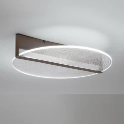 Plafoniere Moderne-Selezionato da Mazzolaluce Plafoniera led caffe per camera da letto dimmerabile