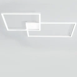 Plafoniere Moderne-Perenz Illuminazione Plafoniera led cct 3000k 4000k 6000k moderna perenz cross bianco