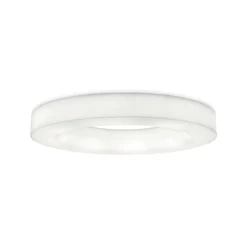 Plafoniere Moderne-Stilnovo Plafoniera led 76cm 33w 3000k luce dimmerabile saturn