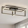 Plafoniere Moderne-Selezionato da Mazzolaluce Plafoniera led design moderna per camera da letto nera