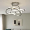 Plafoniere Moderne-Selezionato da Mazzolaluce Plafoniera led design moderna 40w 3000k dimmerabile grigio