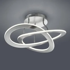 Plafoniere Moderne-Selezionato da Mazzolaluce Plafoniera led design moderna 40w 3000k dimmerabile grigio