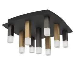 Plafoniere Moderne-Eglo Plafoniera led design originale per salotto estanterios