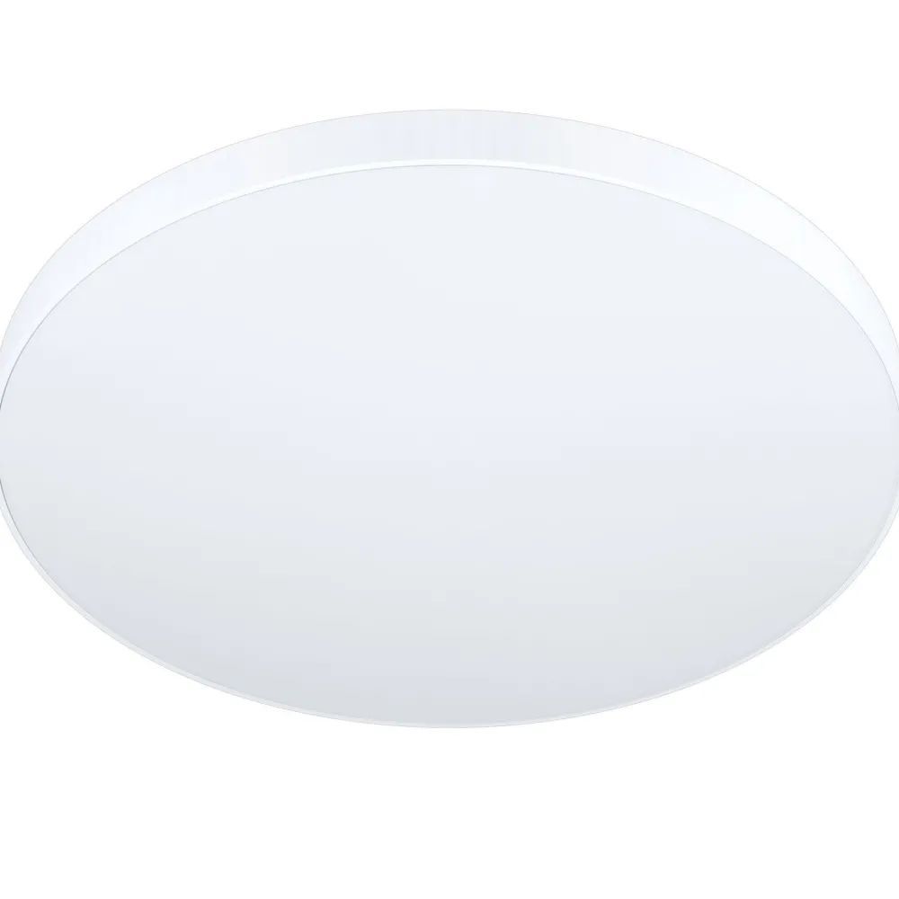 Plafoniere Moderne-Eglo Plafoniera led dimmerabile bianca 36w da 2700k a 6500k zubieta