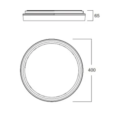 Plafoniere Moderne-Selezionato da Mazzolaluce Plafoniera led dimmerabile 2700k a 5000k con telecomando